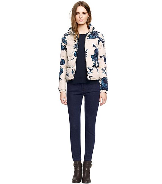 Tory Burch Printed Ronda Puffer